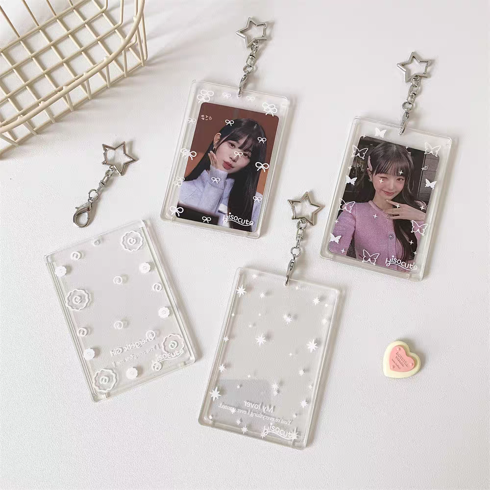 Kpop Transparent Photo Card Holder