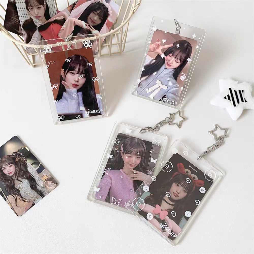 Kpop Transparent Photo Card Holder