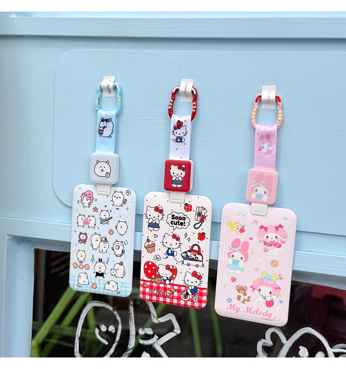 Sanrio Character Retractable ID Badge Holder