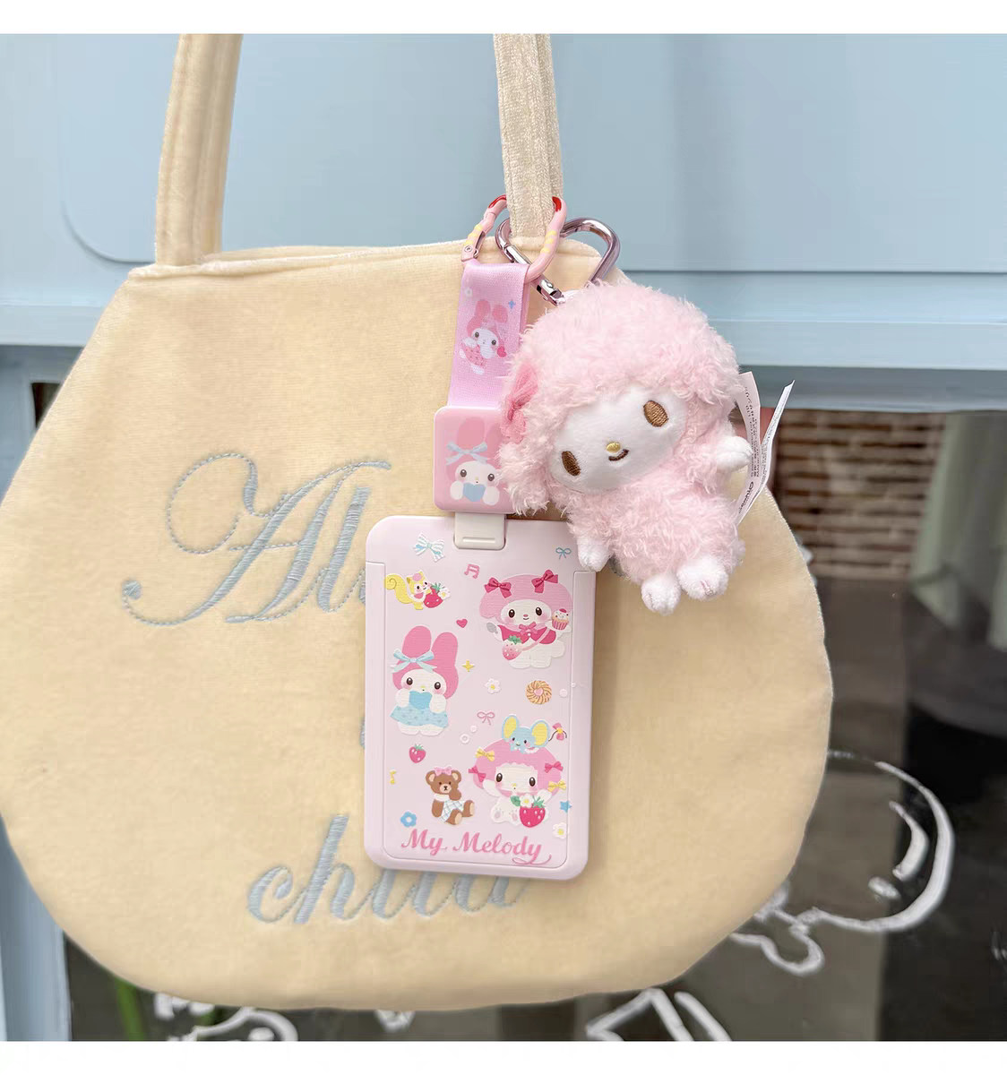 Sanrio Character Retractable ID Badge Holder
