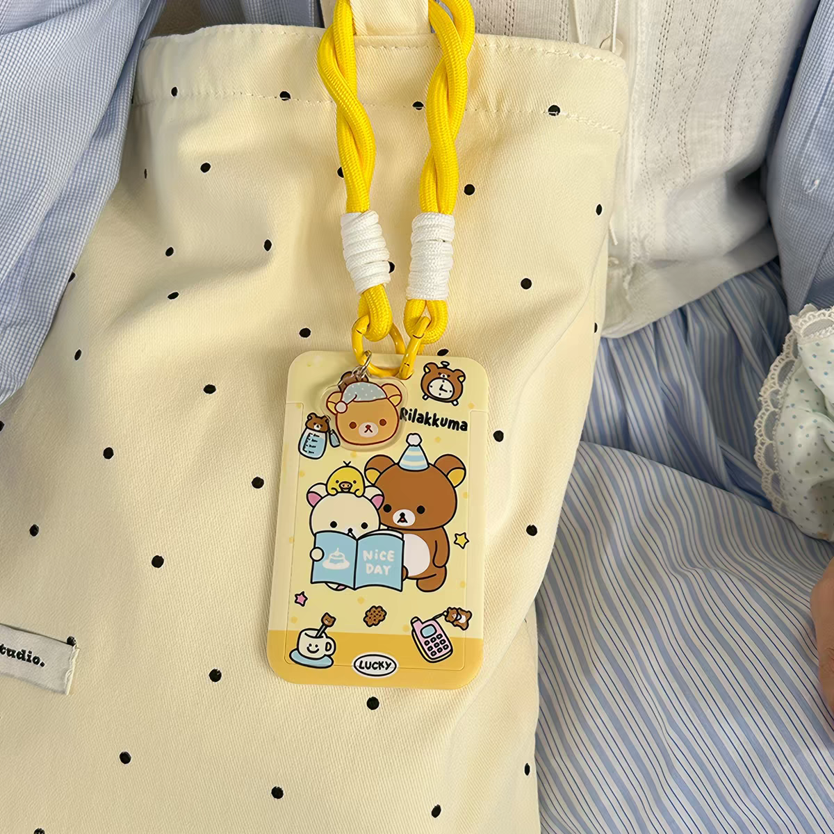 Japanese Rilakkuma ID Card Holder