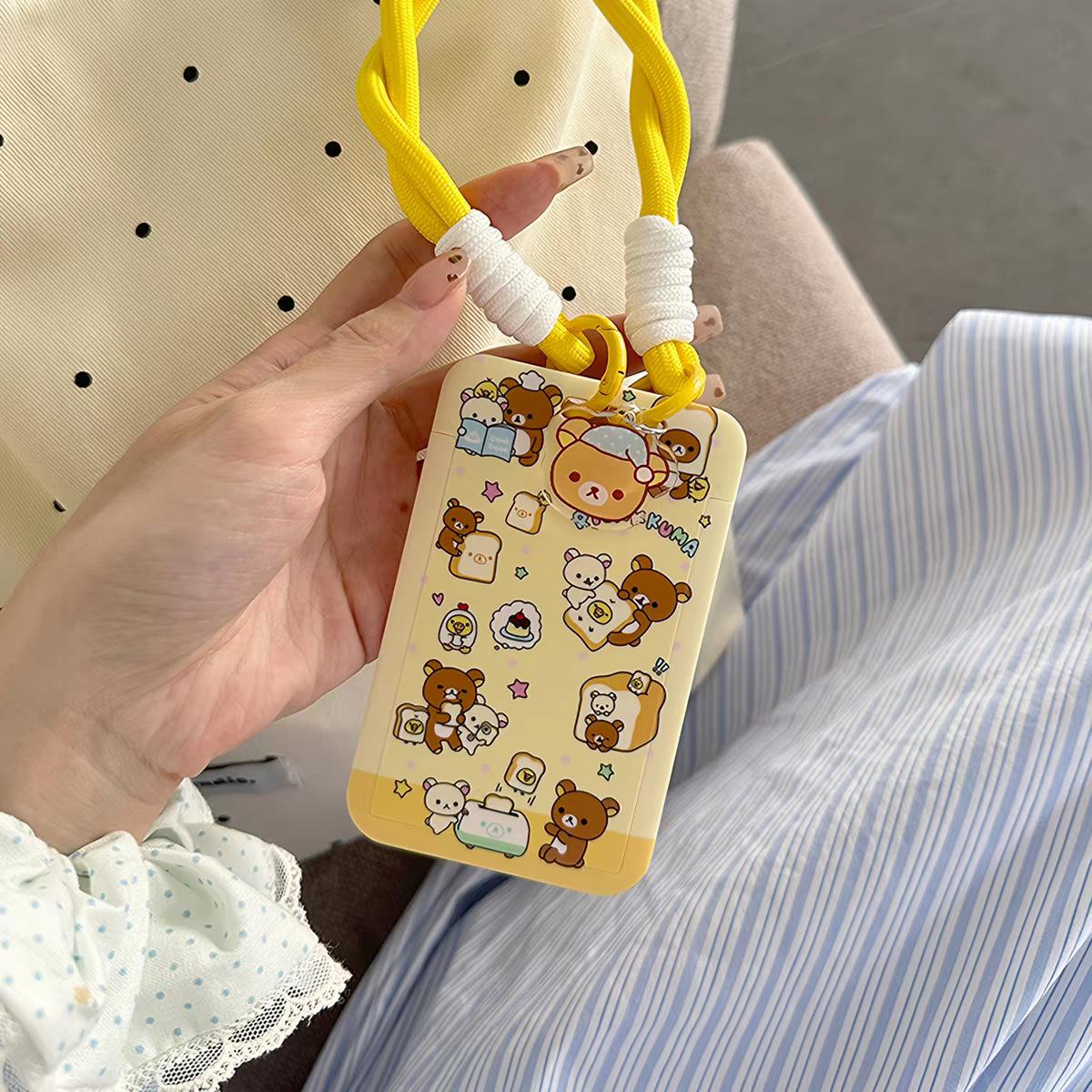 Japanese Rilakkuma ID Card Holder