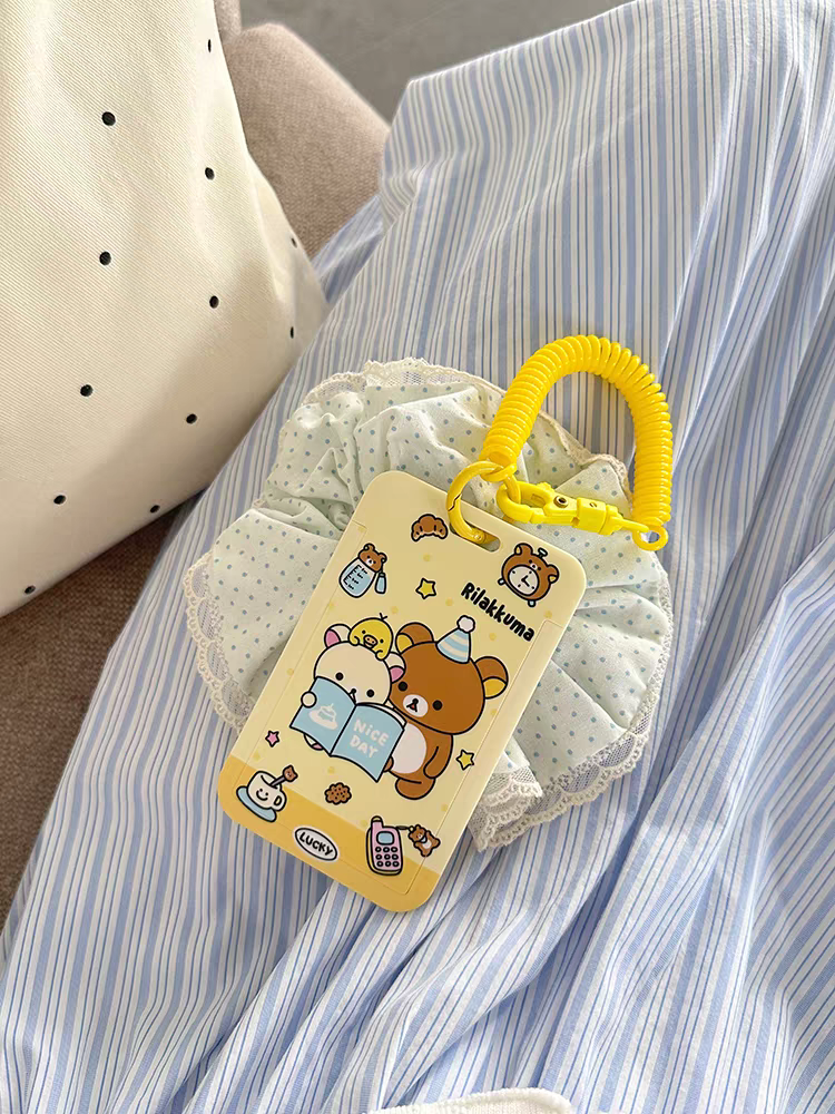 Japanese Rilakkuma ID Card Holder