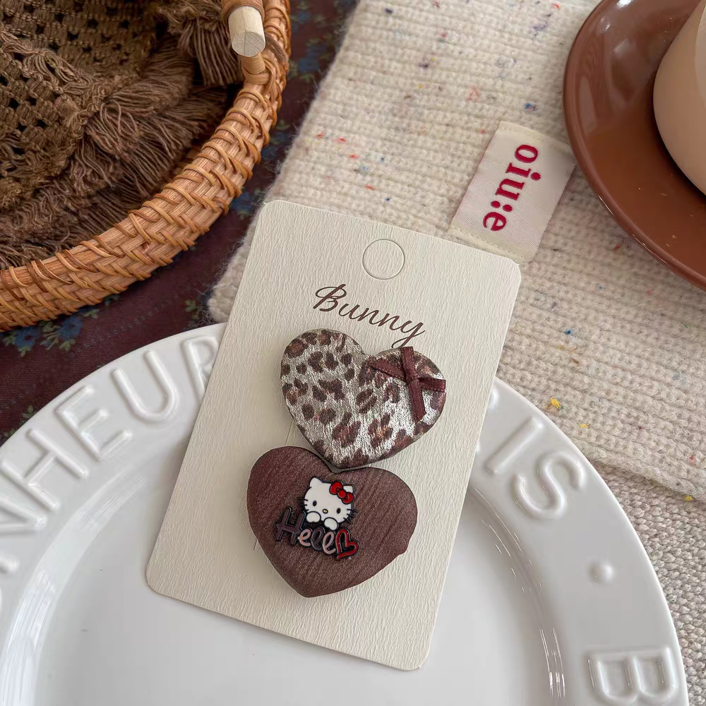 Hello Kitty Heart Hair Clip