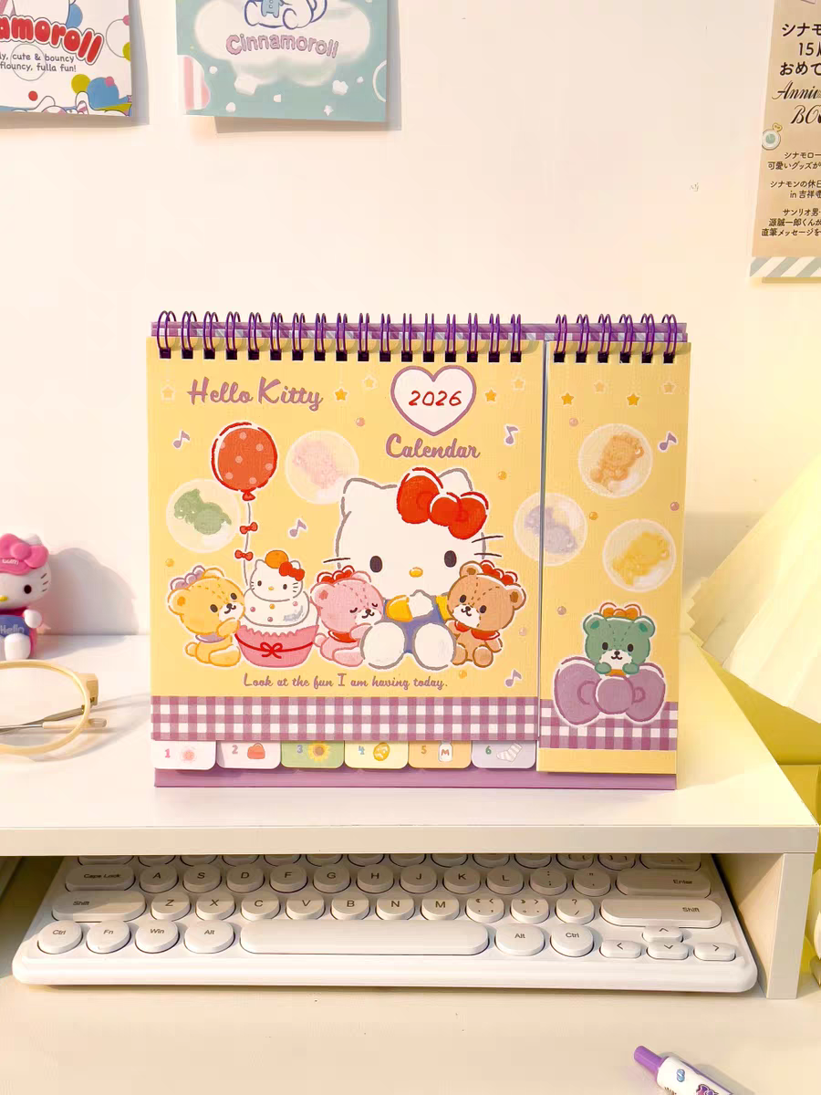 Sanrio Calenders With Planners - 2026