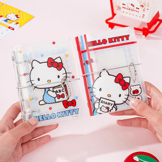 Hello Kitty Ring Reusable Binder Diary Planner