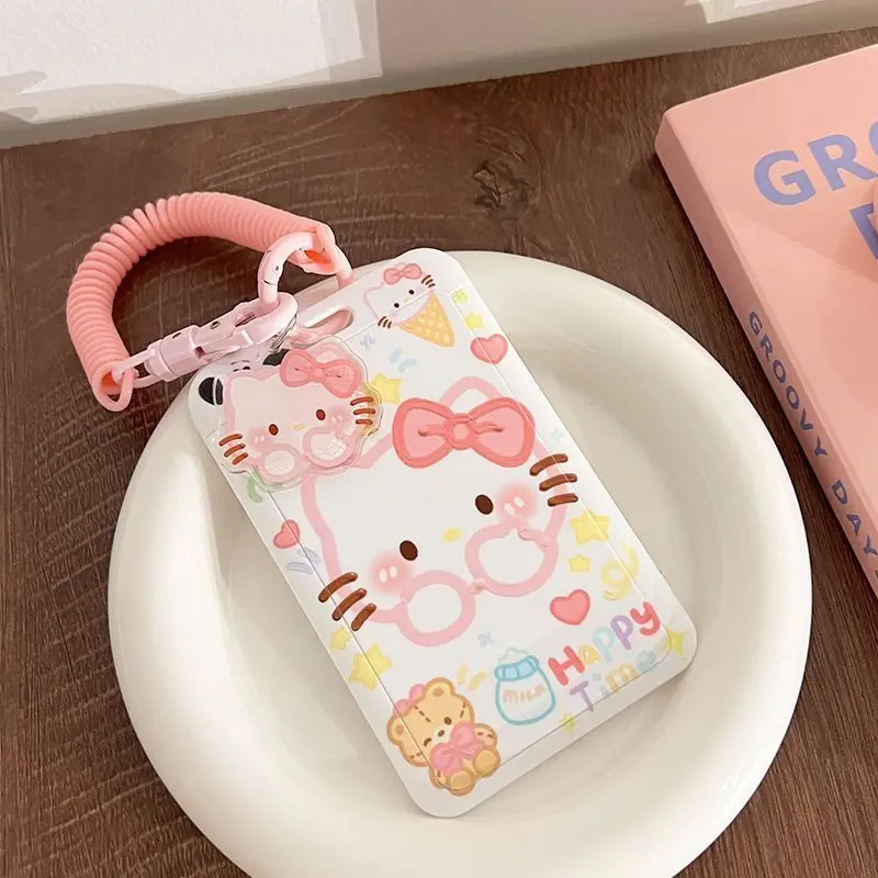 Cute Sanrio Illustration ID Card Holder