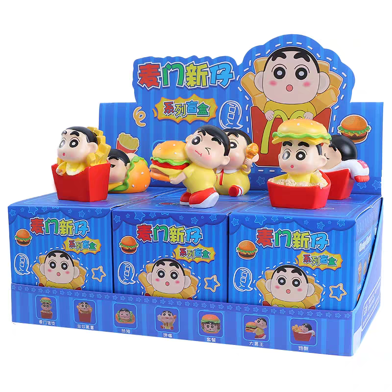 Crayon Shin-chan Food Series Blind Box (Single Box - Authentic)