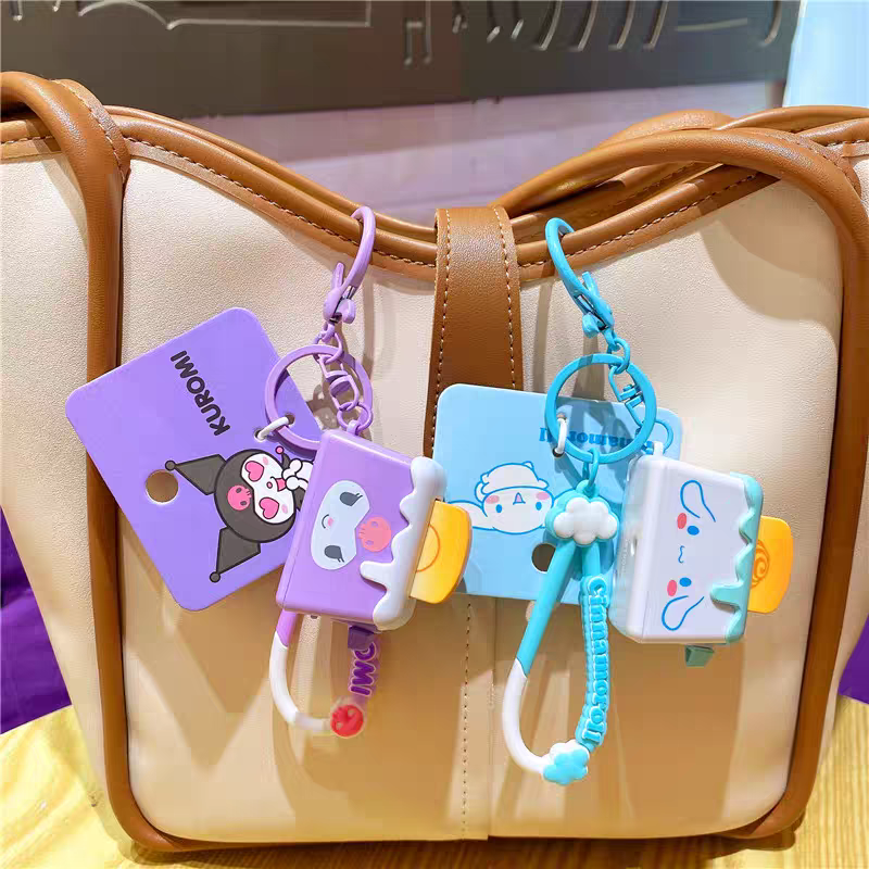 Kuromi Toast Keychain - Genuine