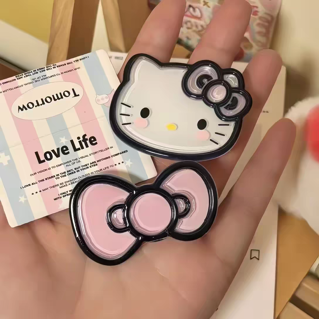 Hello Kitty Resin Hair Clips - Pair