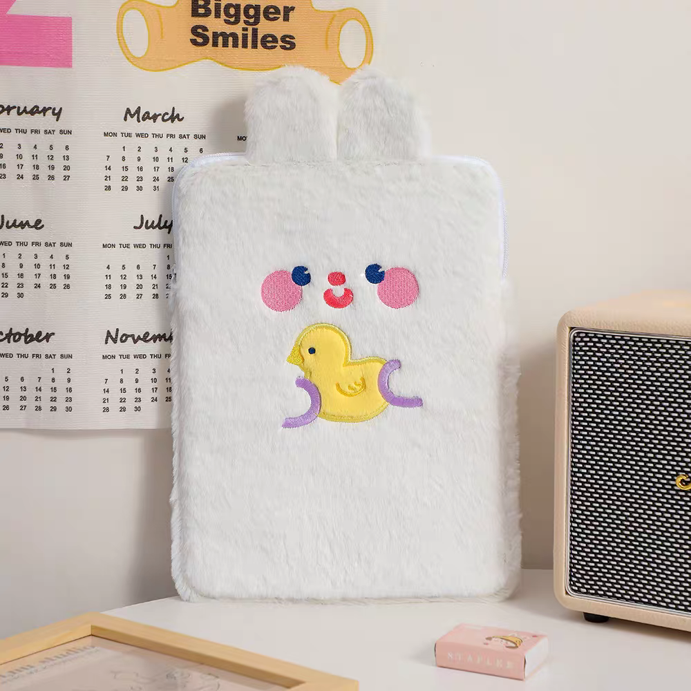 Kawaii Plush Tab/Storage Pouch - 29 x 22 cm