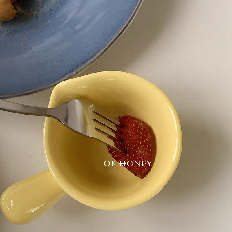 Pastel Ceramic Espresso Pouring Cup