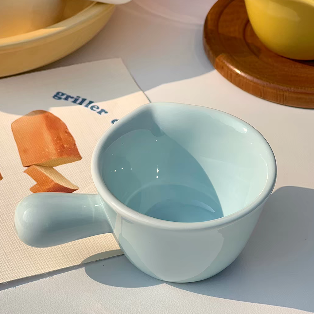 Pastel Ceramic Espresso Pouring Cup