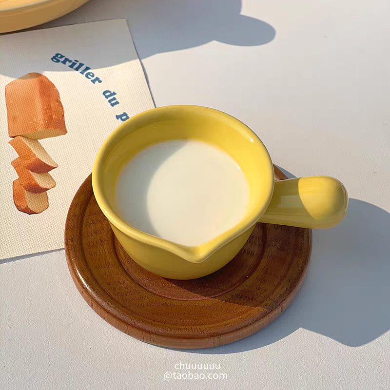 Pastel Ceramic Espresso Pouring Cup