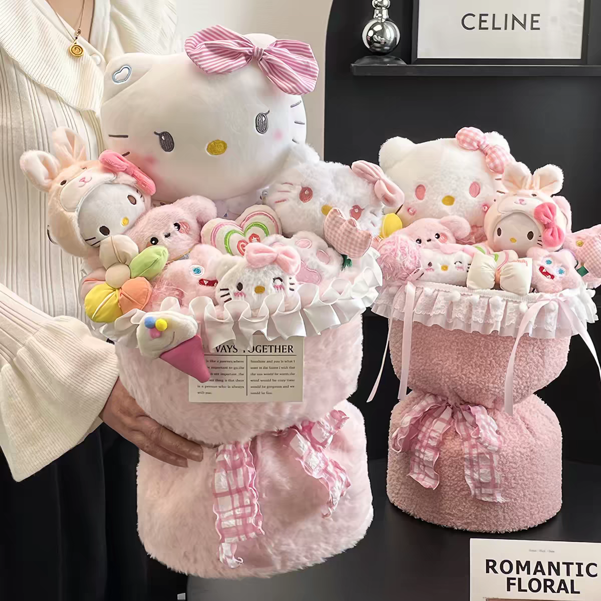 Hello Kitty Handmade Plush Bouquet