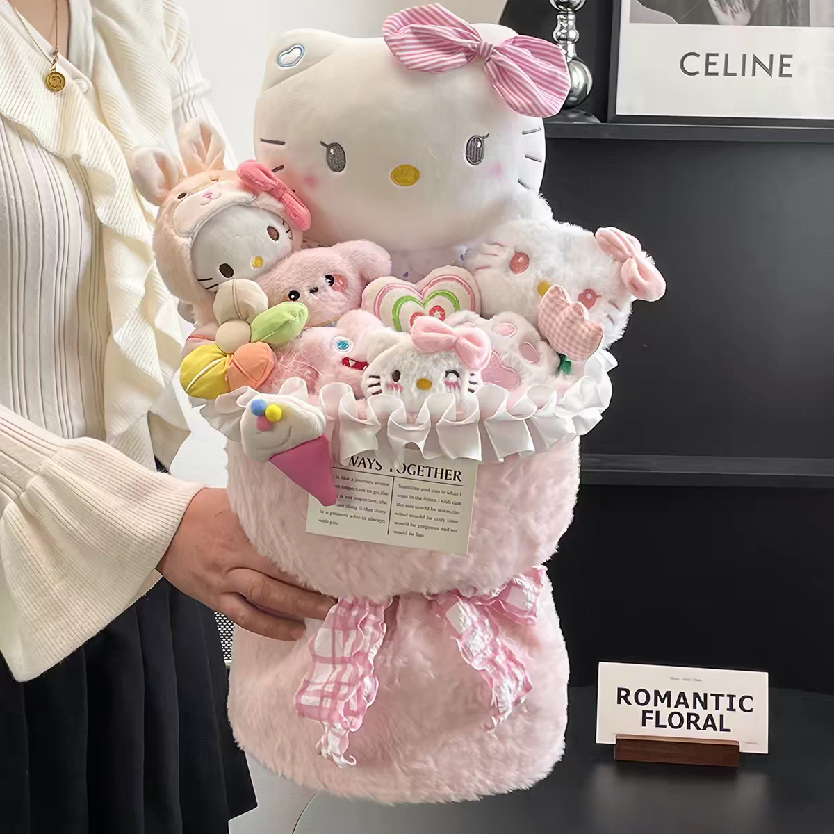 Hello Kitty Handmade Plush Bouquet