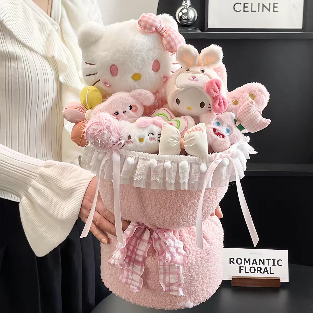 Hello Kitty Handmade Plush Bouquet