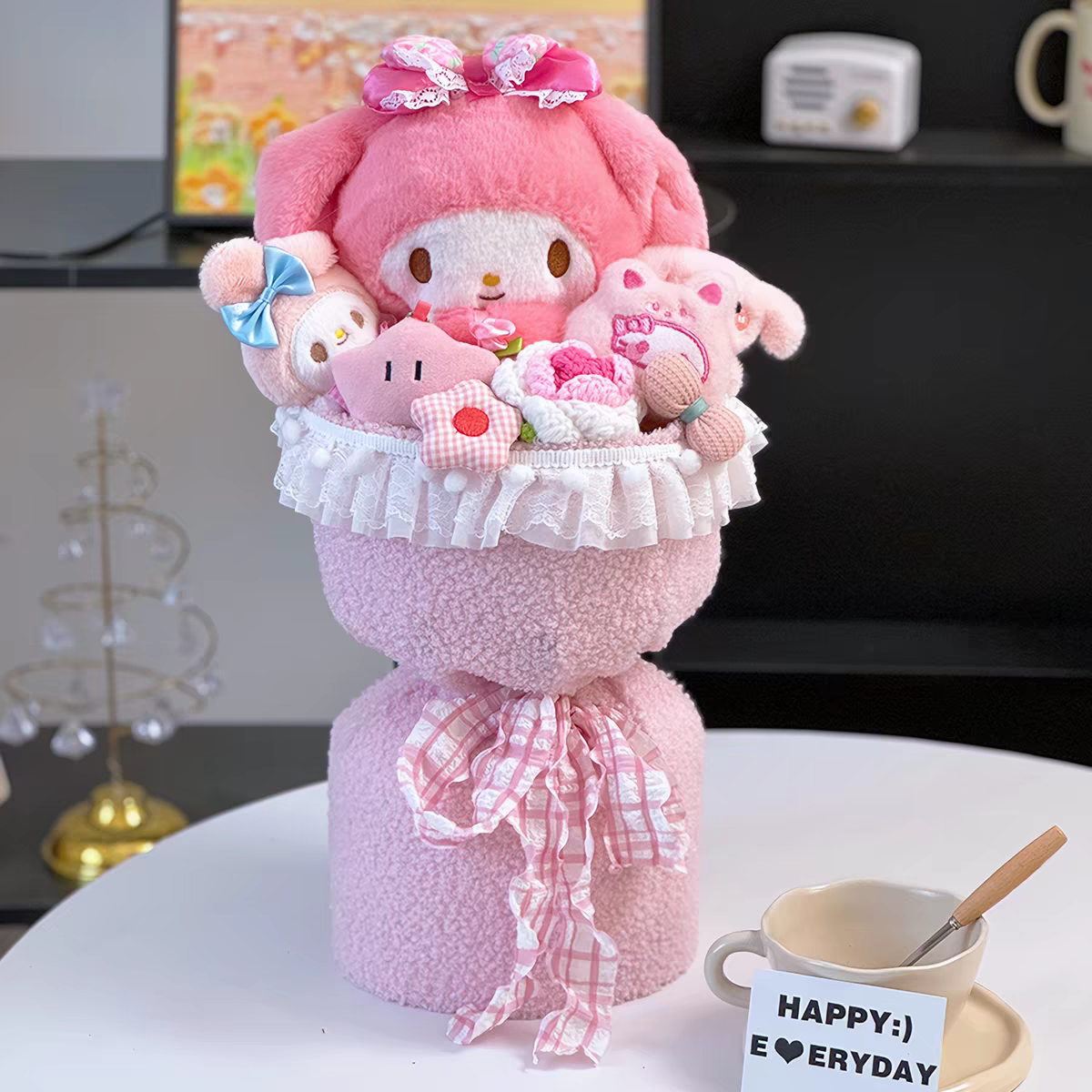 My Melody Handmade Plush Bouquet - Model A