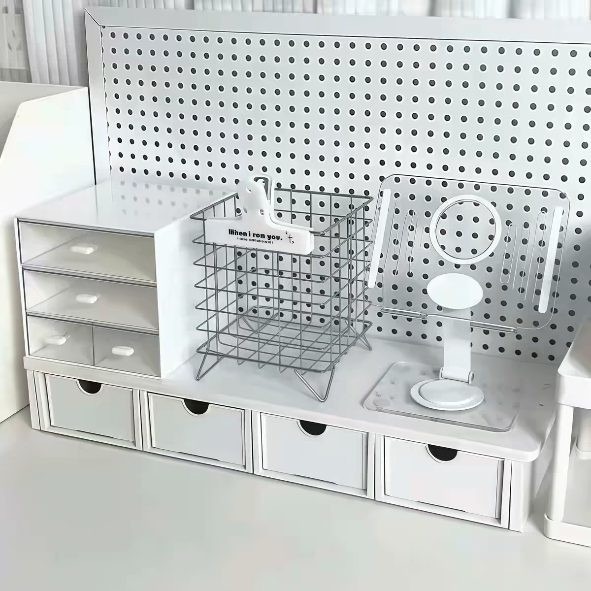 Desk Organiser With 4 Drawers - DIY