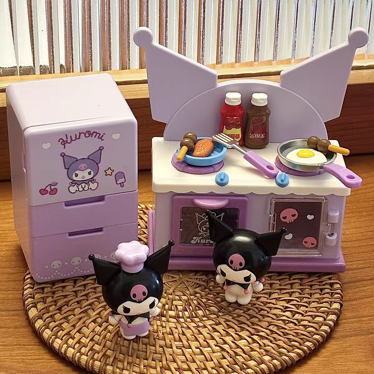 Kuromi Miniature Toy Set