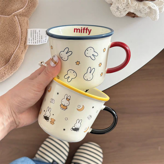 Cute Miffy Ceramic Cup