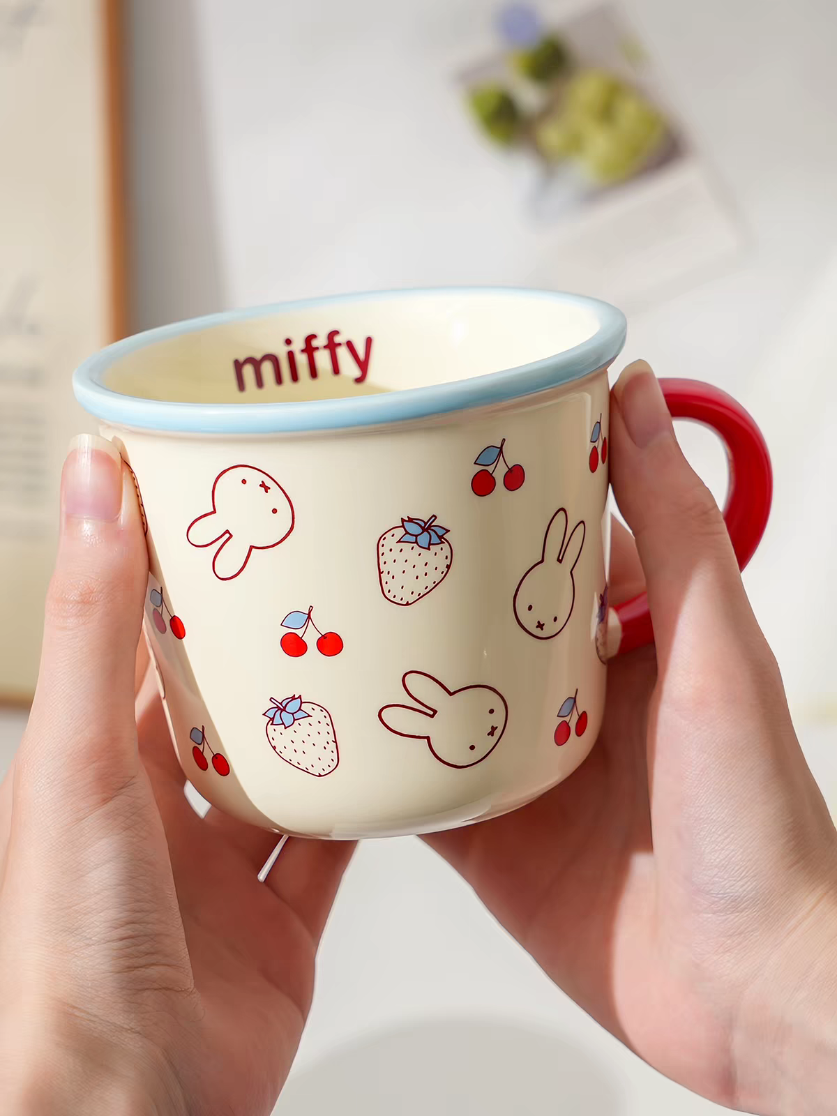 Cute Miffy Ceramic Cup