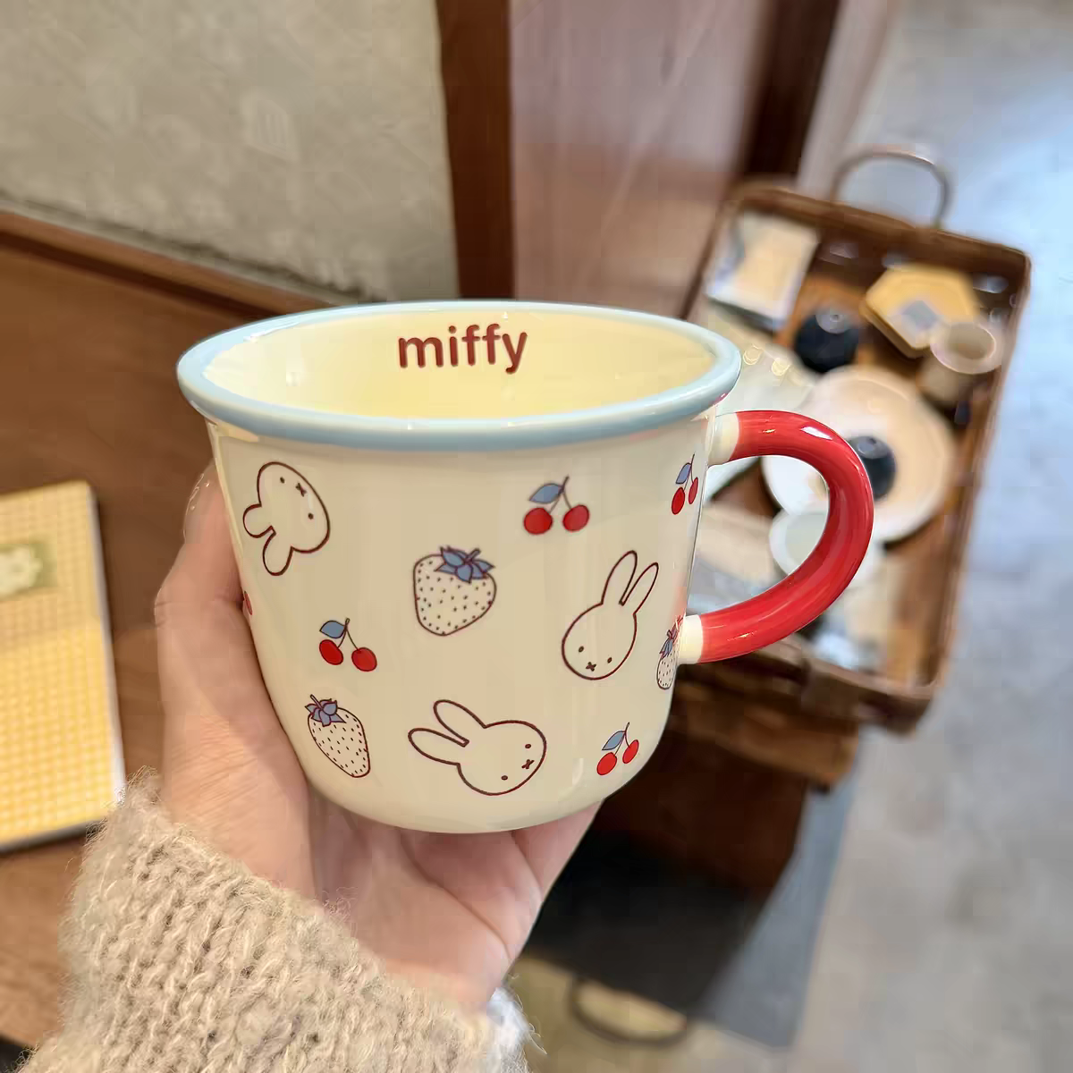 Cute Miffy Ceramic Cup