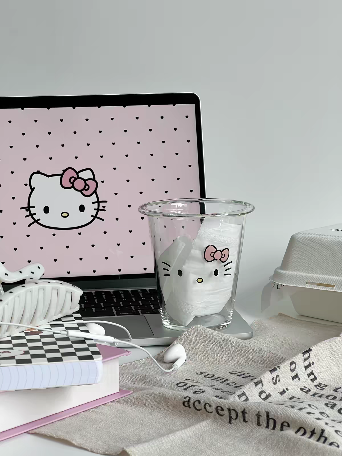 Kitty Glass Tumbler