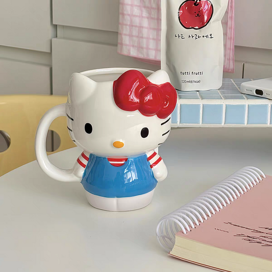 Sanrio Hello Kitty 3D Sculpted Ceramic Mug