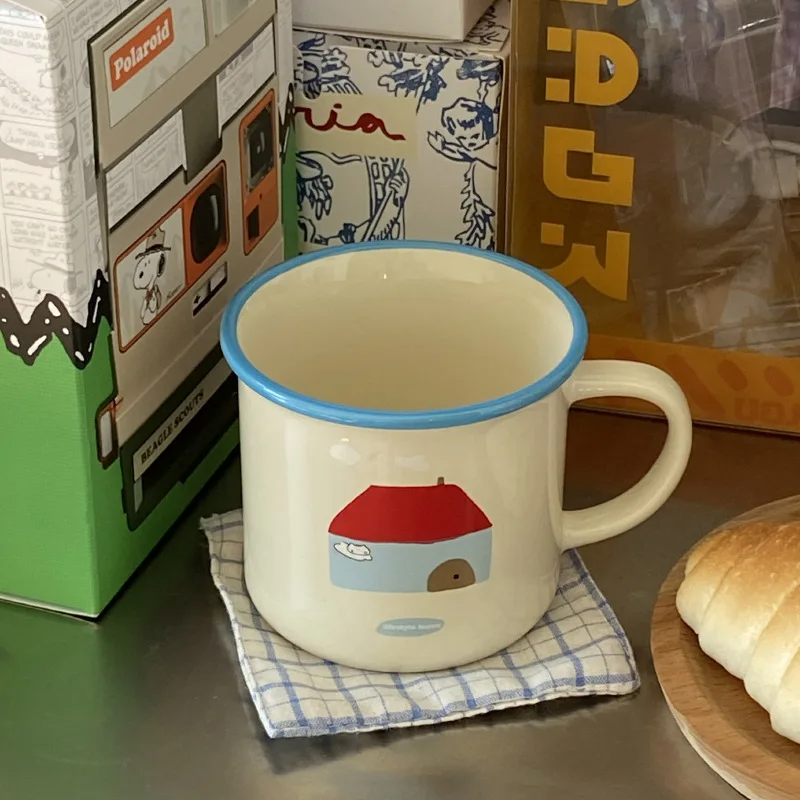 Sweet House Ceramic Handle Mug