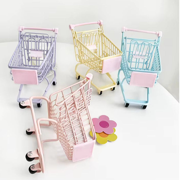 Mini Shopping Cart Trolley - Metal