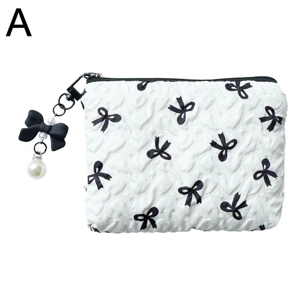 Bowknot Coin Pouch with Keycharm