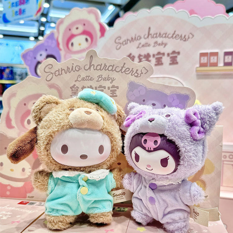 TOPTOY Sanrio Family Latte Baby Plush Doll Series Blind Box