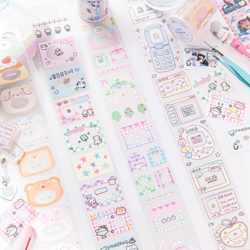 Kawaii Border Frame Decoration Adhesive Tape